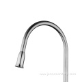 Premium Goose Neck Golden Brass Kitchen Faucet Mixer